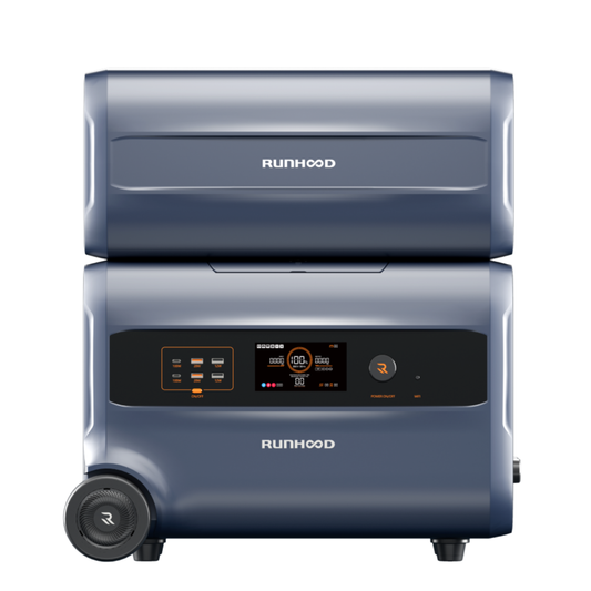 Kit Balcon Extrême RUNHOOD – F2400 + B2400 + 8× PV200 IP68 + Y Cable