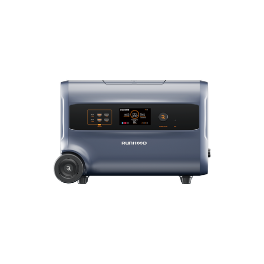 Station d'énergie 2400wh double flux