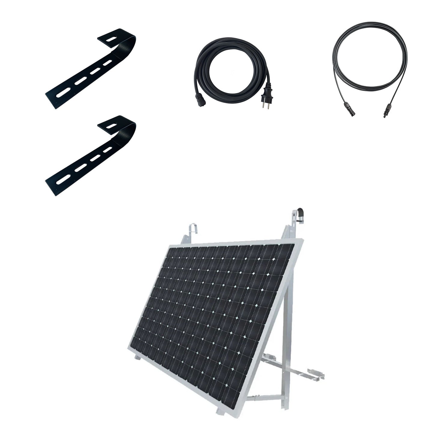 Kit solaire plug and play sortie 2400W jusqu'à 9600Wh et panneau Balcony