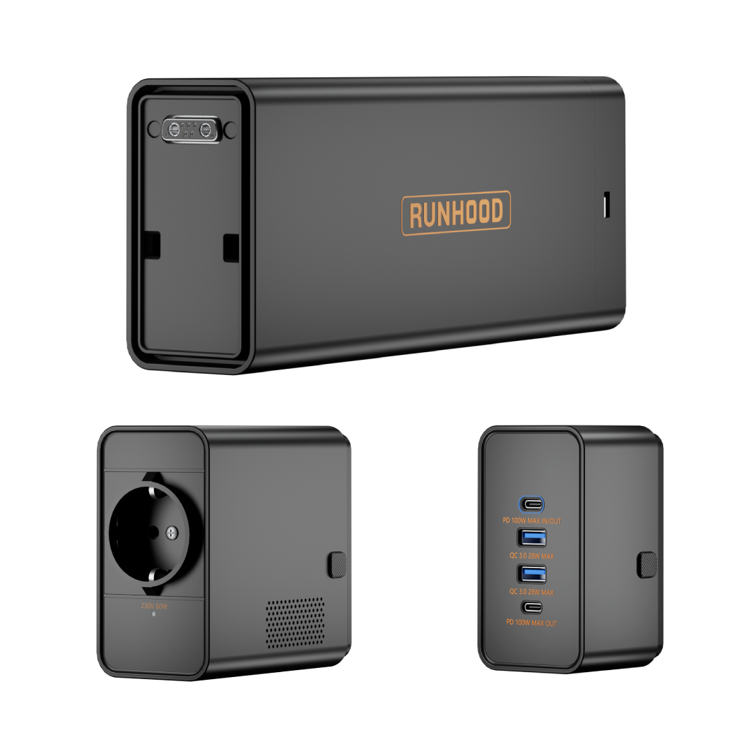 RUNHOOD Barre d’énergie 324 Wh – EB324