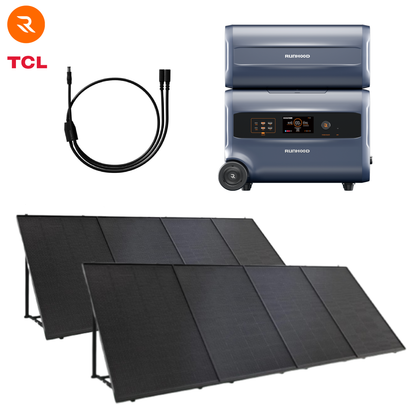 Kit Balcon Extrême RUNHOOD – F2400 + B2400 + 8× PV200 IP68 + Y Cable
