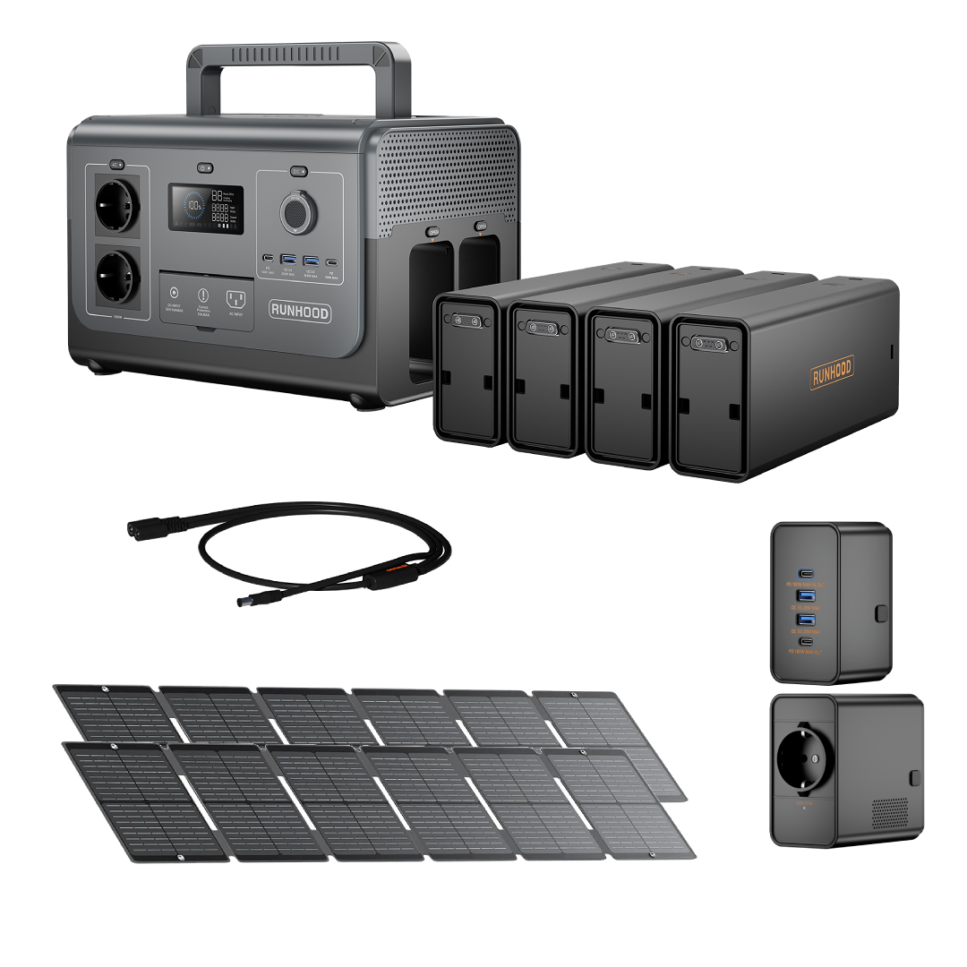 Pack Vanlife 1,2 kW RUNHOOD