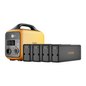 Station d'alimentation 600W avec batteries Hot Swap 4*324Wh