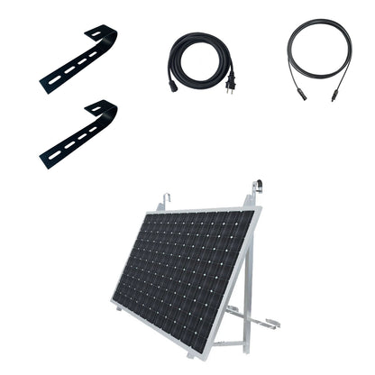 Kit solaire plug and play sortie 2400W jusqu'à 9600Wh et panneau Balcony